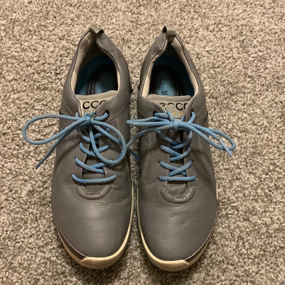 Ecco Shoes Ecco Size 39 Ladies Leather Golf Shoes Poshmark